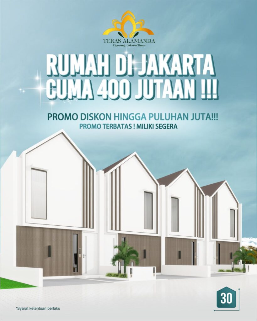 Rumah mezzanine murah di Cipayung Jakarta Timur
